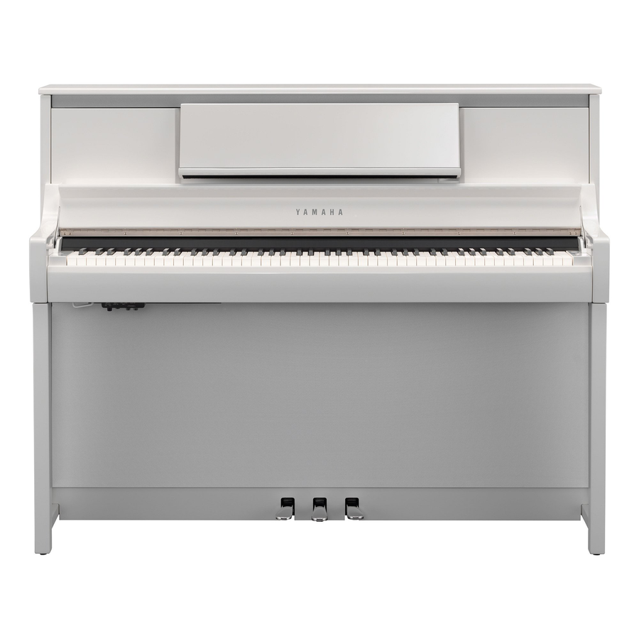 Yamaha CSP295PWH Clavinova Digital Piano w/Bench - Polished White