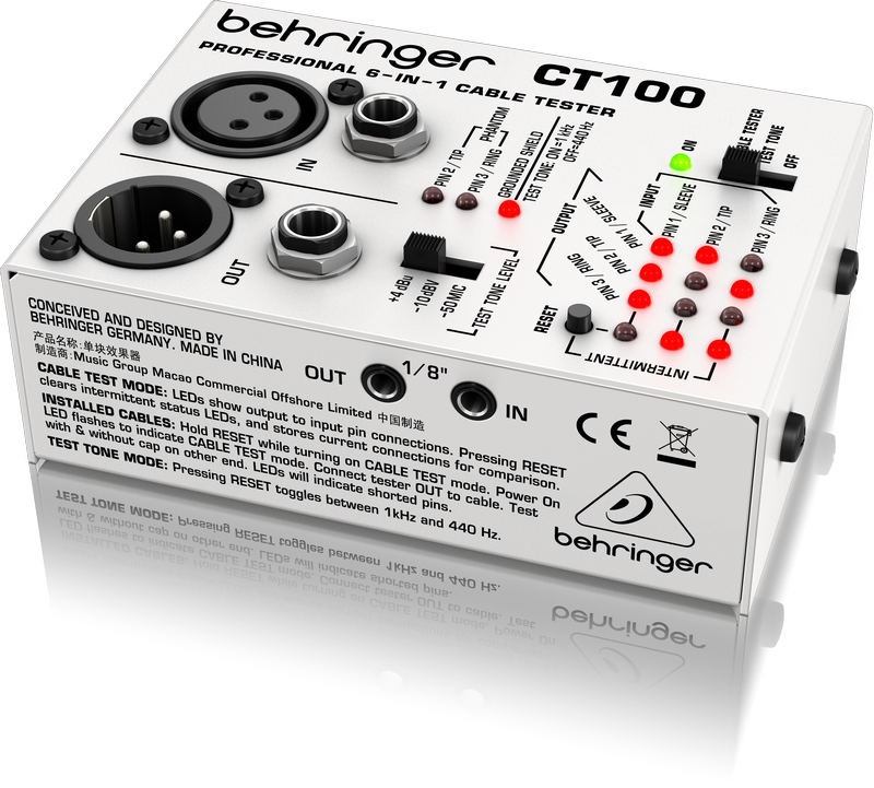 Behringer CT100 Cable Tester