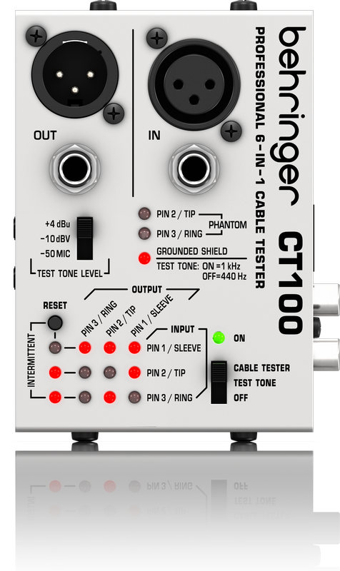 BEHRINGER CT100 CABLE TESTER
