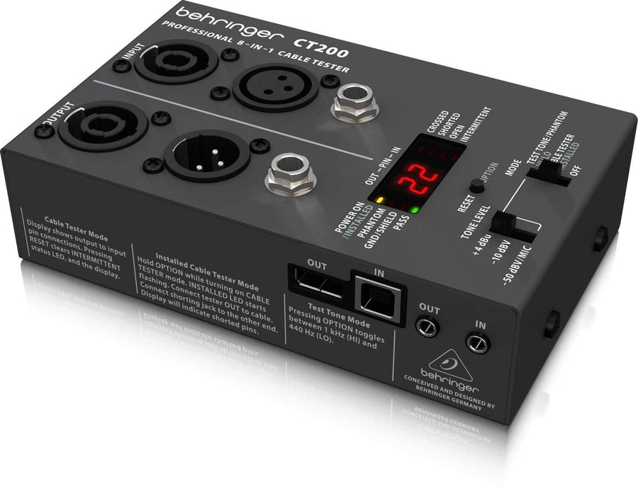 Behringer CT200 Cable Tester