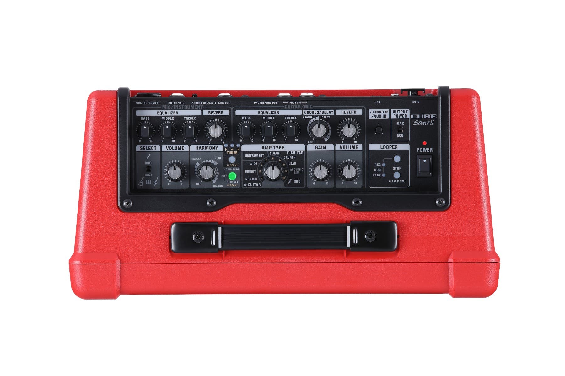 Boss CUBE Street 2 Battery Powered Amplifier - Red