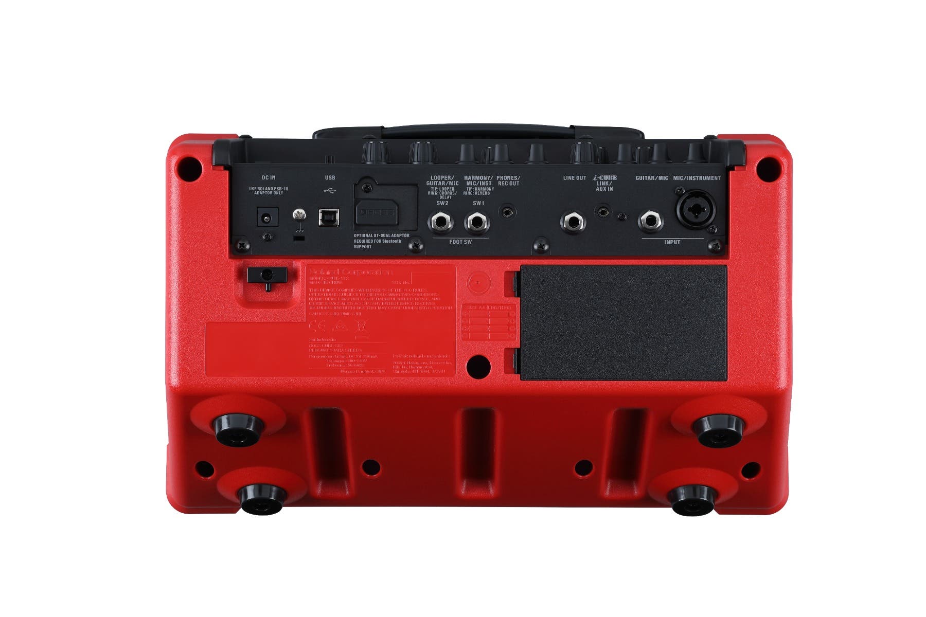 Boss CUBE Street 2 Battery Powered Amplifier - Red