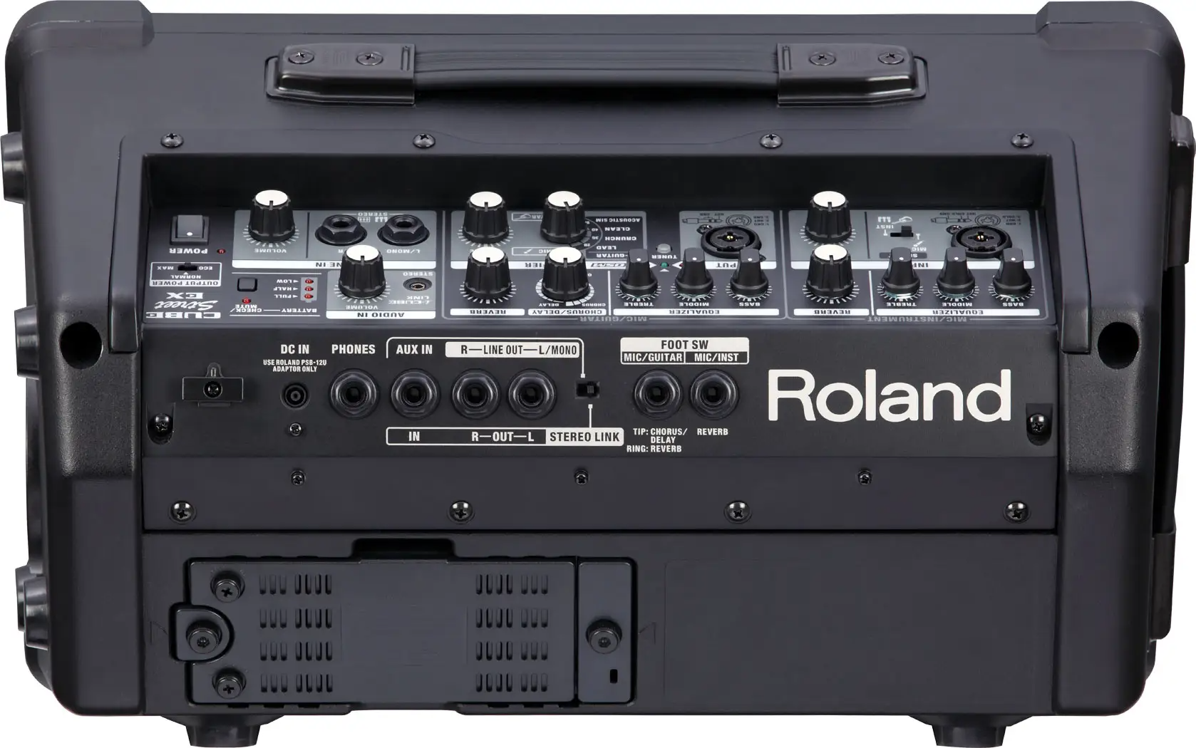Roland Cube Street EX + BTY-NIMH/A Rechargeable Battery Bundle