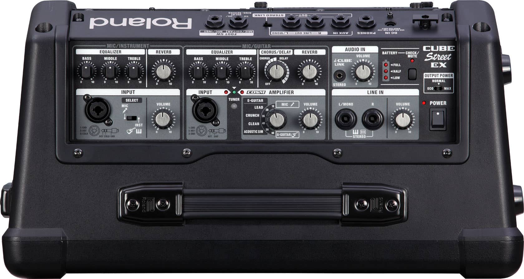 Roland Cube Street EX Battery Powered Stereo Amplifier (CUBESTEX