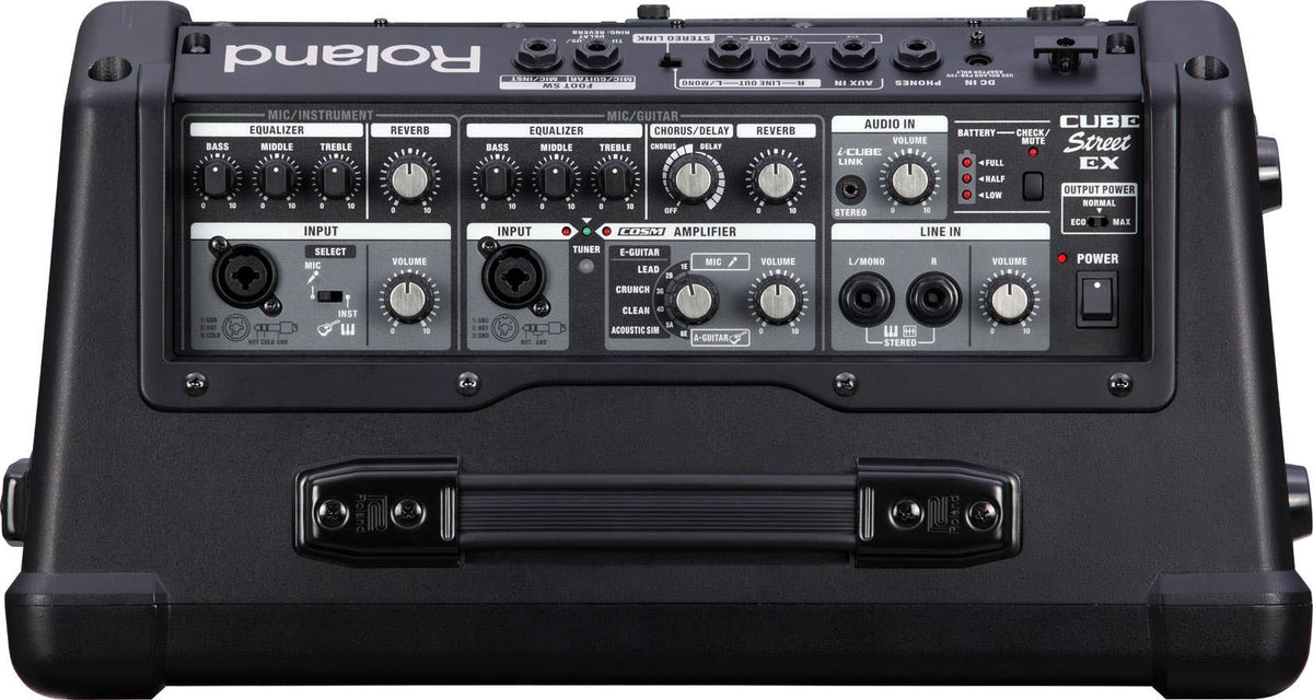 Roland Cube Street EX Battery Powered Stereo Amplifier (CUBESTEX)