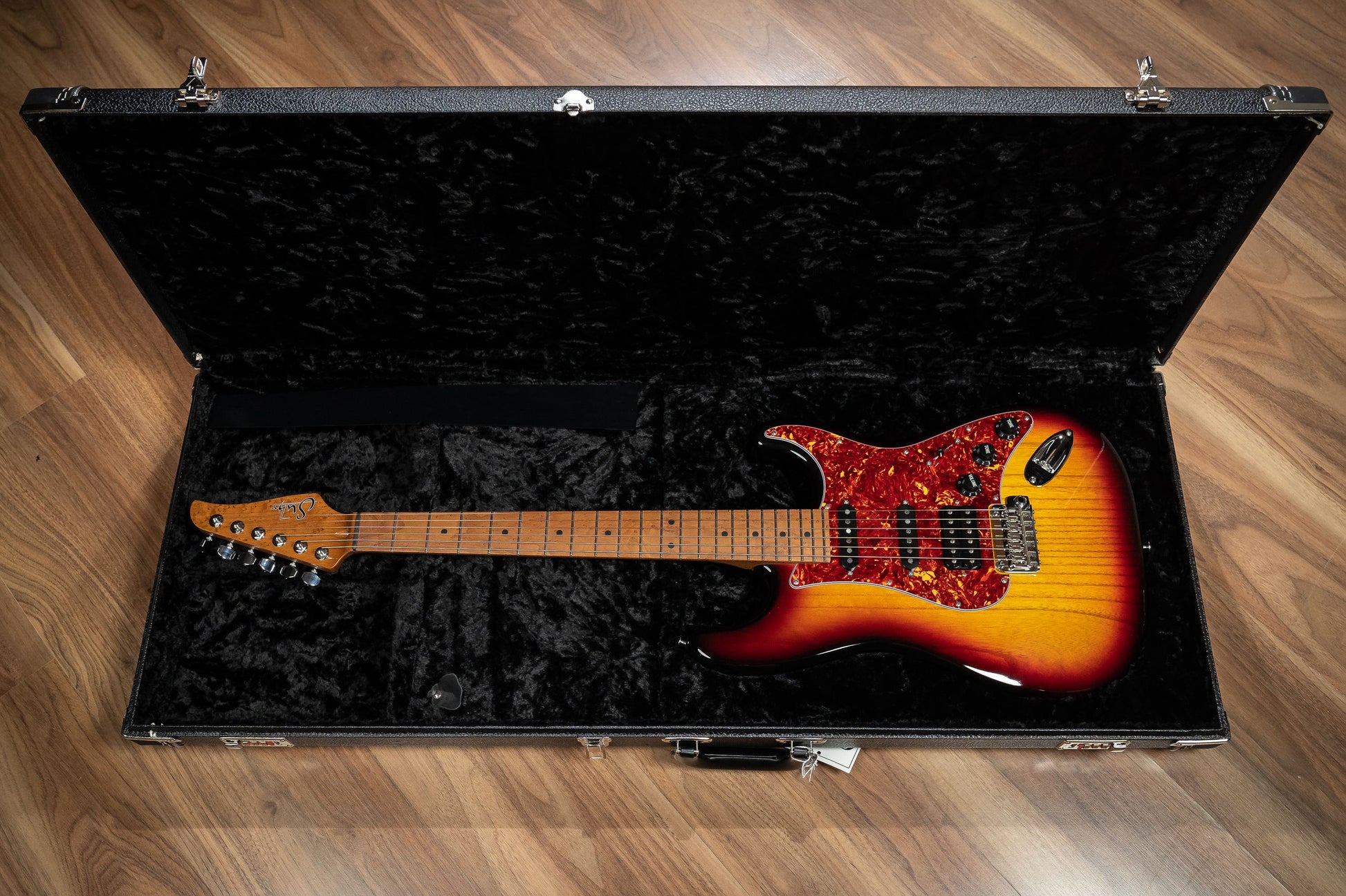 Suhr Classic S Paulownia Electric Guitar w/Case - 3-Tone Burst