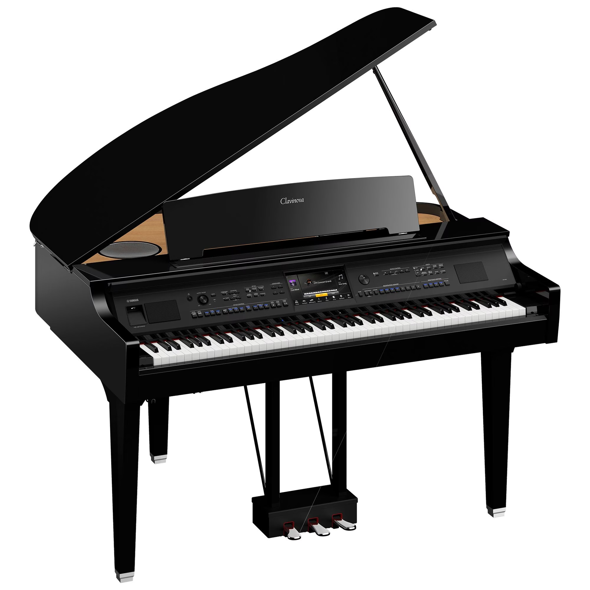 Yamaha CVP909GP Clavinova Digital Piano w/Matching Bench - Black