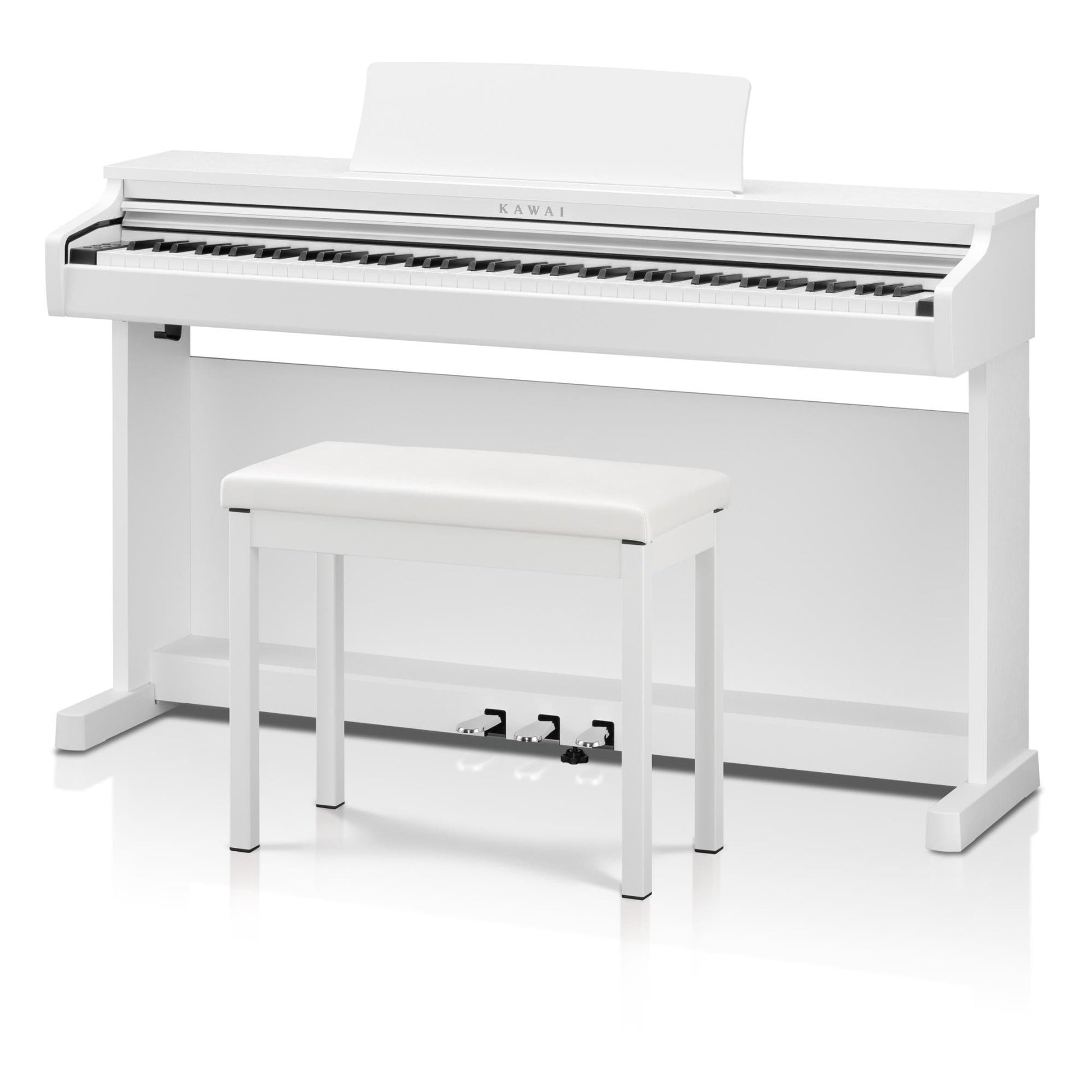 Kawai CX202WS Digital Piano w/Matching Bench - White Satin