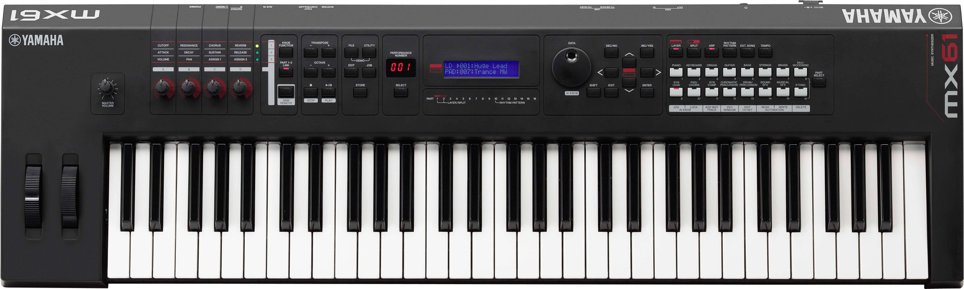 Yamaha MX61 61-note Synthesizer w/ Motif sounds (MX-61)