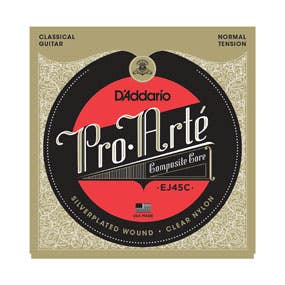 Daddario EJ45C Pro-Arté Composite, Normal Tension Classical String Set