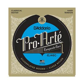 Daddario EJ46C Pro-Arte Composite, Hard Tension Classical String Set