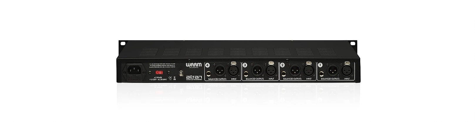 Warm Audio WA-412 Four Channel Mic Preamp