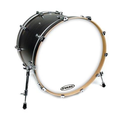 Evans 22" EQ3 Resonant Bass Drum Head - Coated White