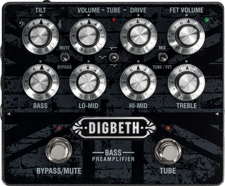 Laney DB-PRE Digbeth Bass Pre-Amp Pedal