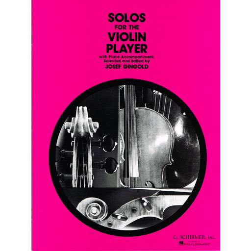 solos for the violin player (schirmer)