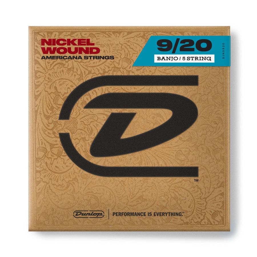 Dunlop DBN9 Banjo 5-String Set - 9/20