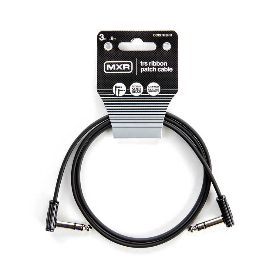 MXR Ribbon TRS - TRS Patch Cable - 3ft (DCISTR3RR)