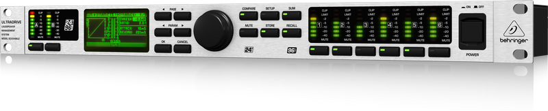 BEHRINGER ULTRADRIVE DCX2496LE PROCESSOR