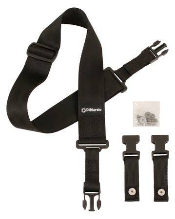 Dimarzio Clip-Lock Guitar Strap - Black