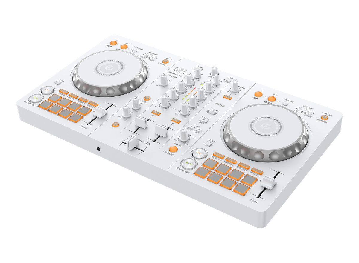 Pioneer DDJ-FLX4W 2-Channel DJ Controller - WHITE