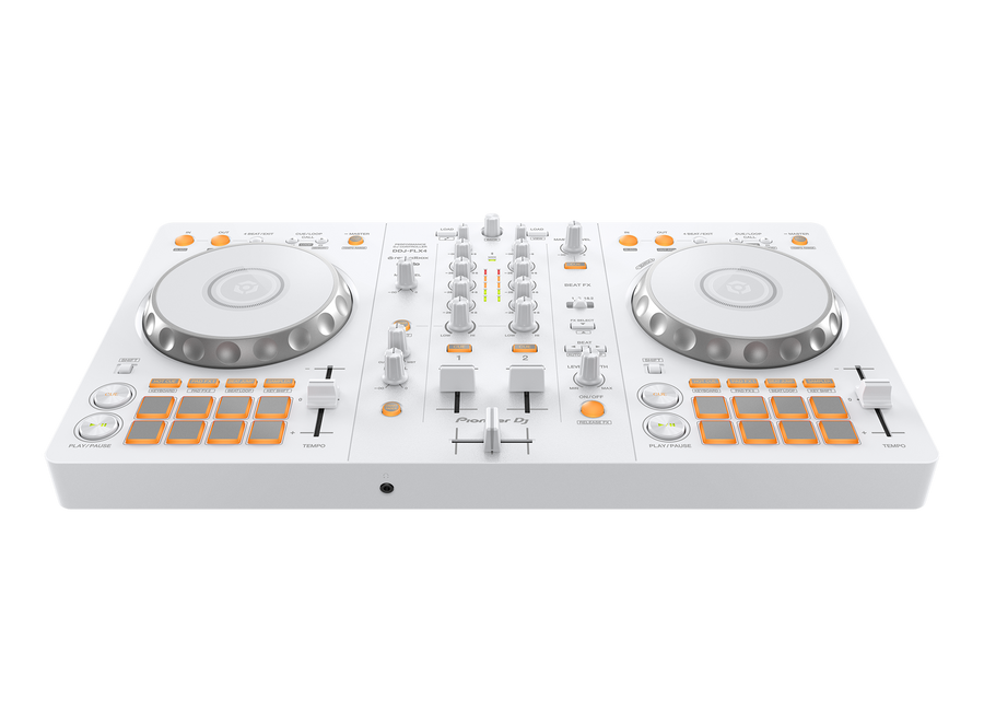 Pioneer DDJ-FLX4W 2-Channel DJ Controller - WHITE