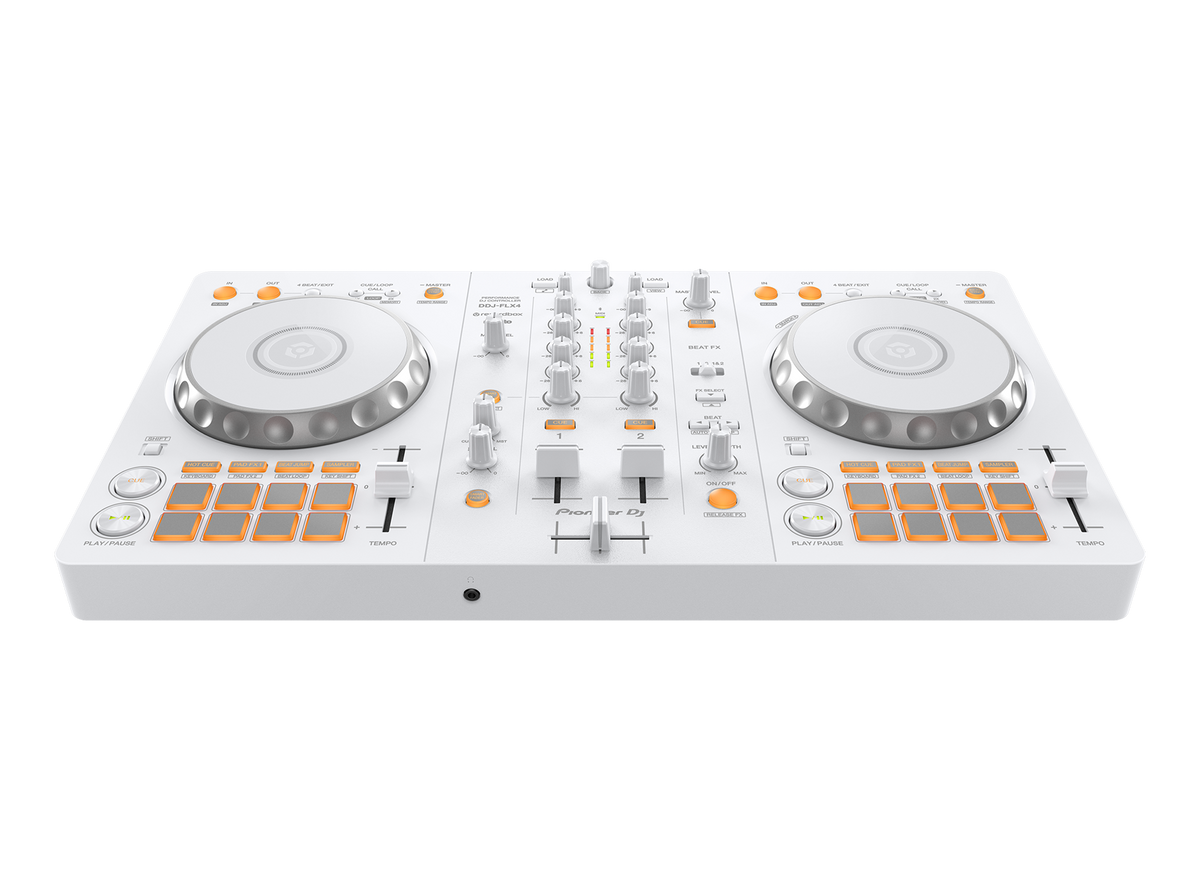Pioneer DDJ-FLX4W 2-Channel DJ Controller - WHITE