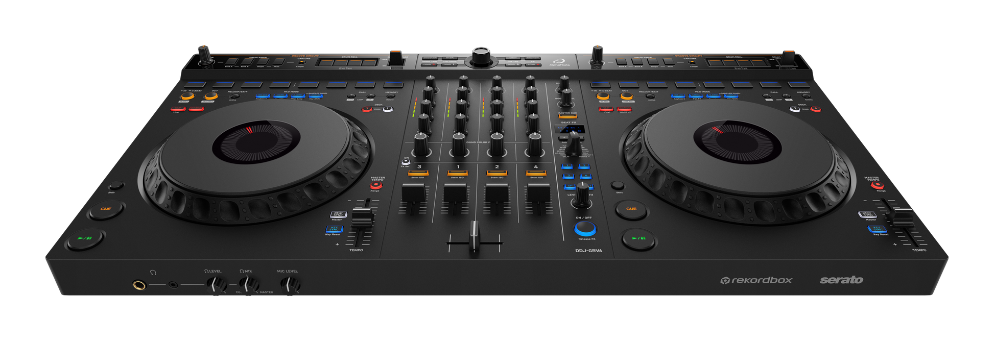 AlphaTheta DDJ-GRV6 4-Channel DJ Controller