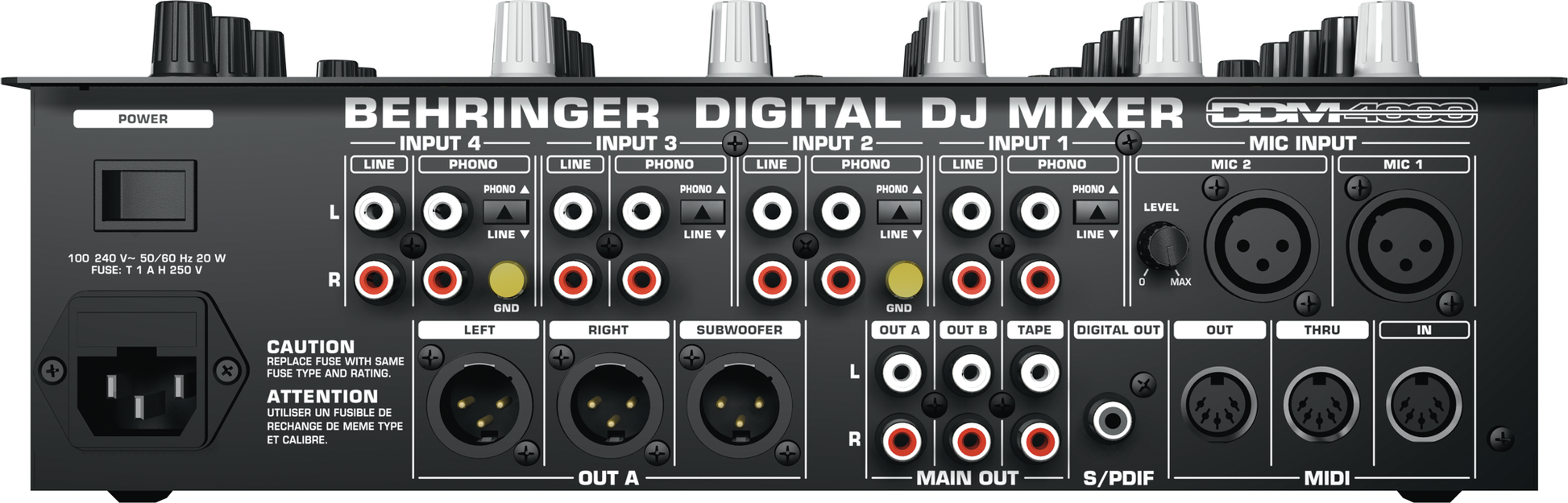Behringer DDM4000 Digital Professional DJ Mixer