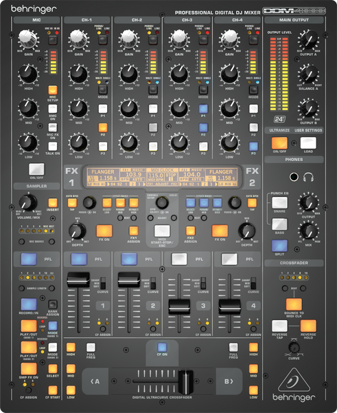 Behringer DDM4000 Digital Professional DJ Mixer | Better Music