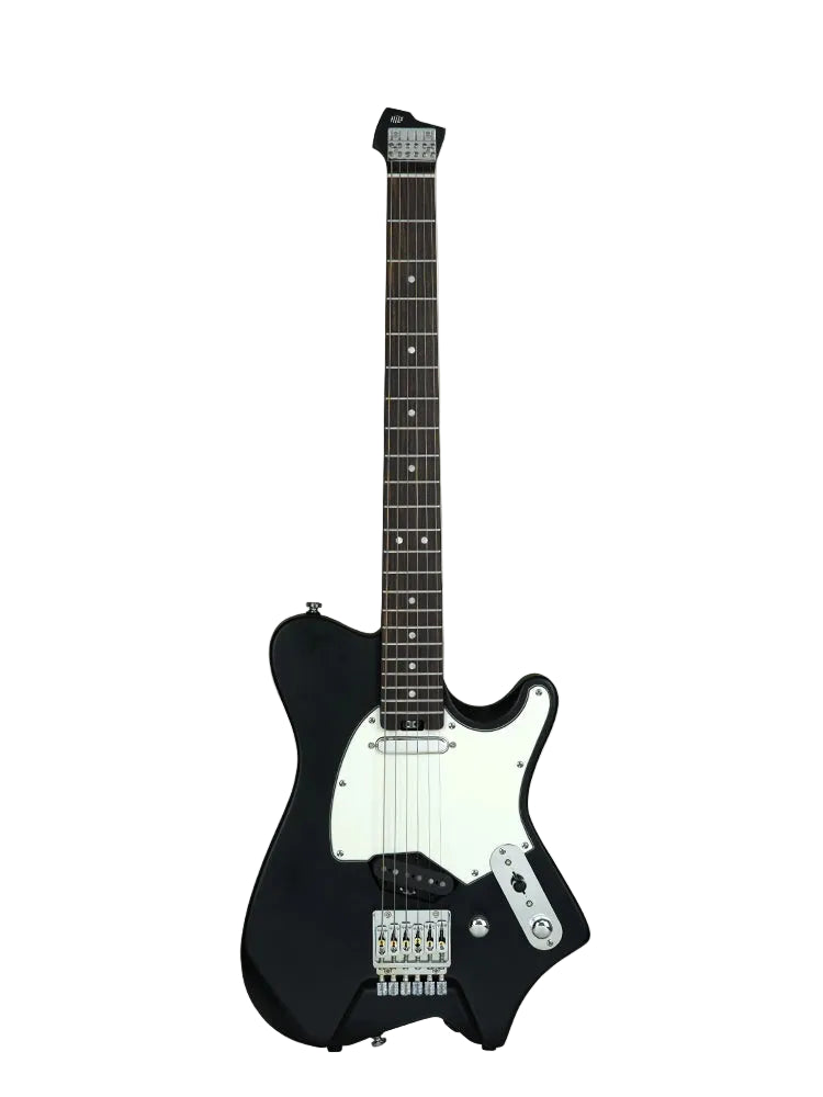 HILS HNT1R Headless Electric Guitar - Satin Black
