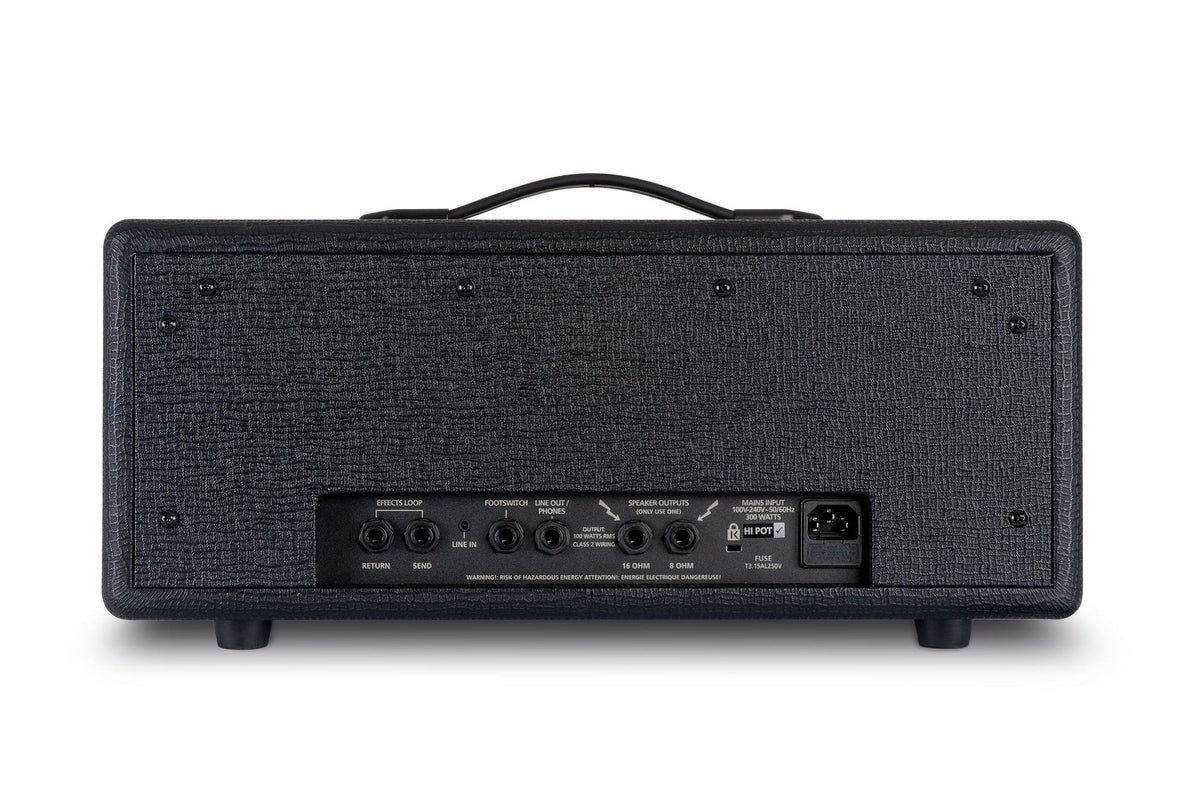 Blackstar Debut 100 RH BLK Guitar Head - Black