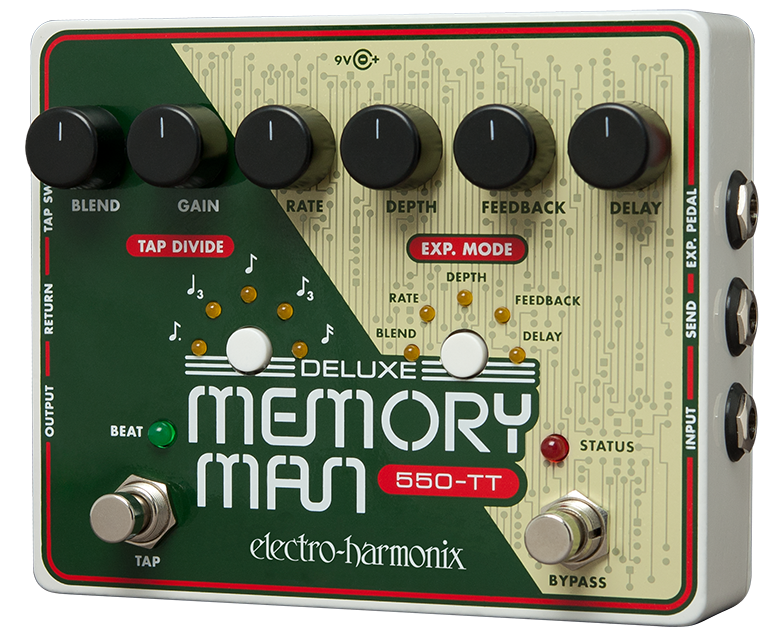 Electro Harmonix Deluxe Memory Man 550-TT Delay Pedal