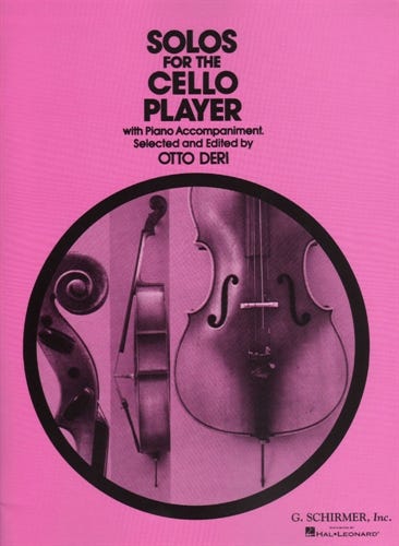 Solos For The Cello Player Cello/Piano