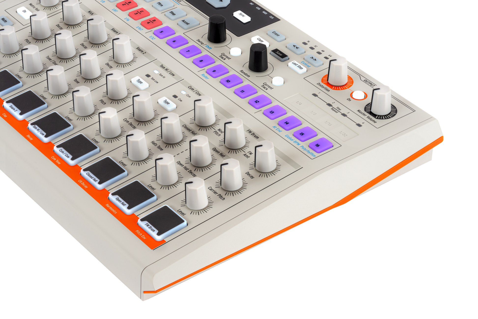 Arturia DrumBrute Impact 1984 Drum Machine - Limited Edition