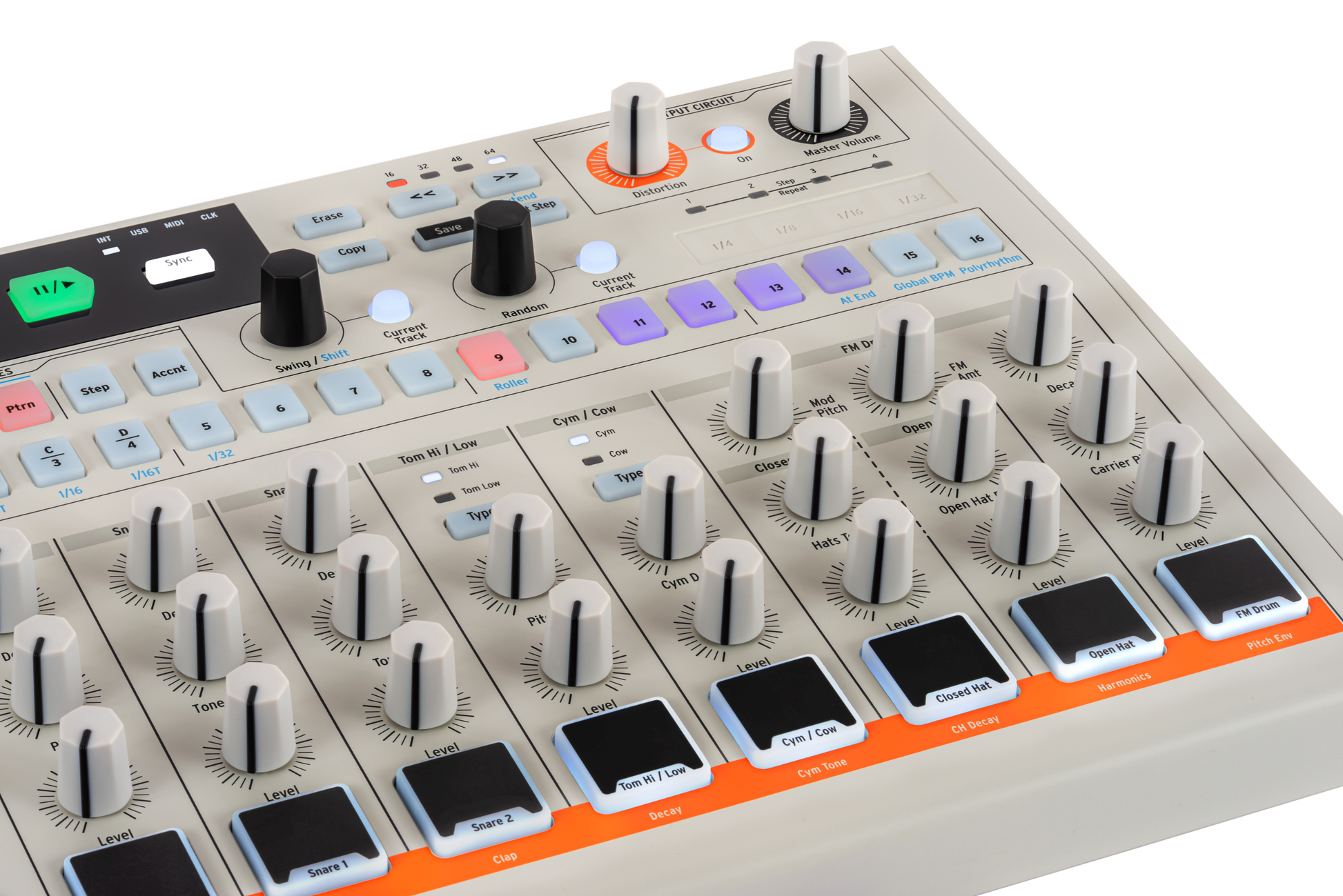 Arturia DrumBrute Impact 1984 Drum Machine - Limited Edition