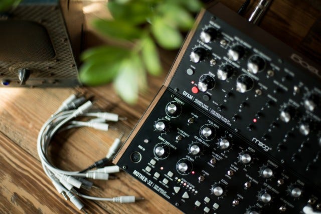 Moog DFAM Semi-Modular Analog Percussion Synthesizer