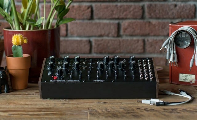 Moog DFAM Semi-Modular Analog Percussion Synthesizer