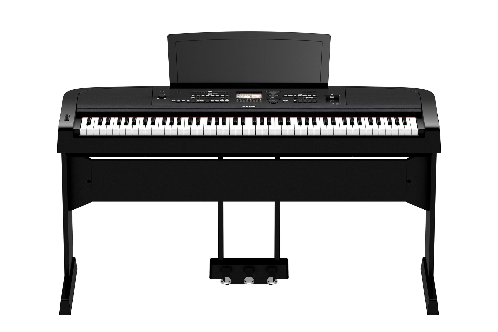 Yamaha DGX-670B Portable Grand Piano w/Stand and Pedal Unit - Black