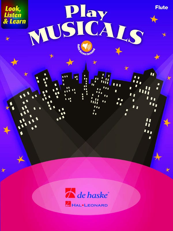 LOOK LISTEN & LEARN - PLAY MUSICALS - FLUTE - BOOK/ONLINE ACCESS / DE HASKE (HAL LEONARD)
