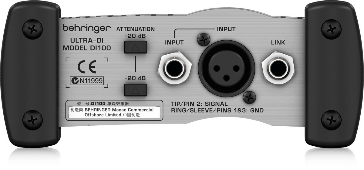 Behringer DI100 Ultra-DI Active DI Box