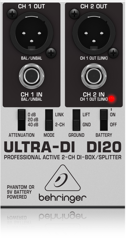 Behringer Ultra-DI DI20 DI Box