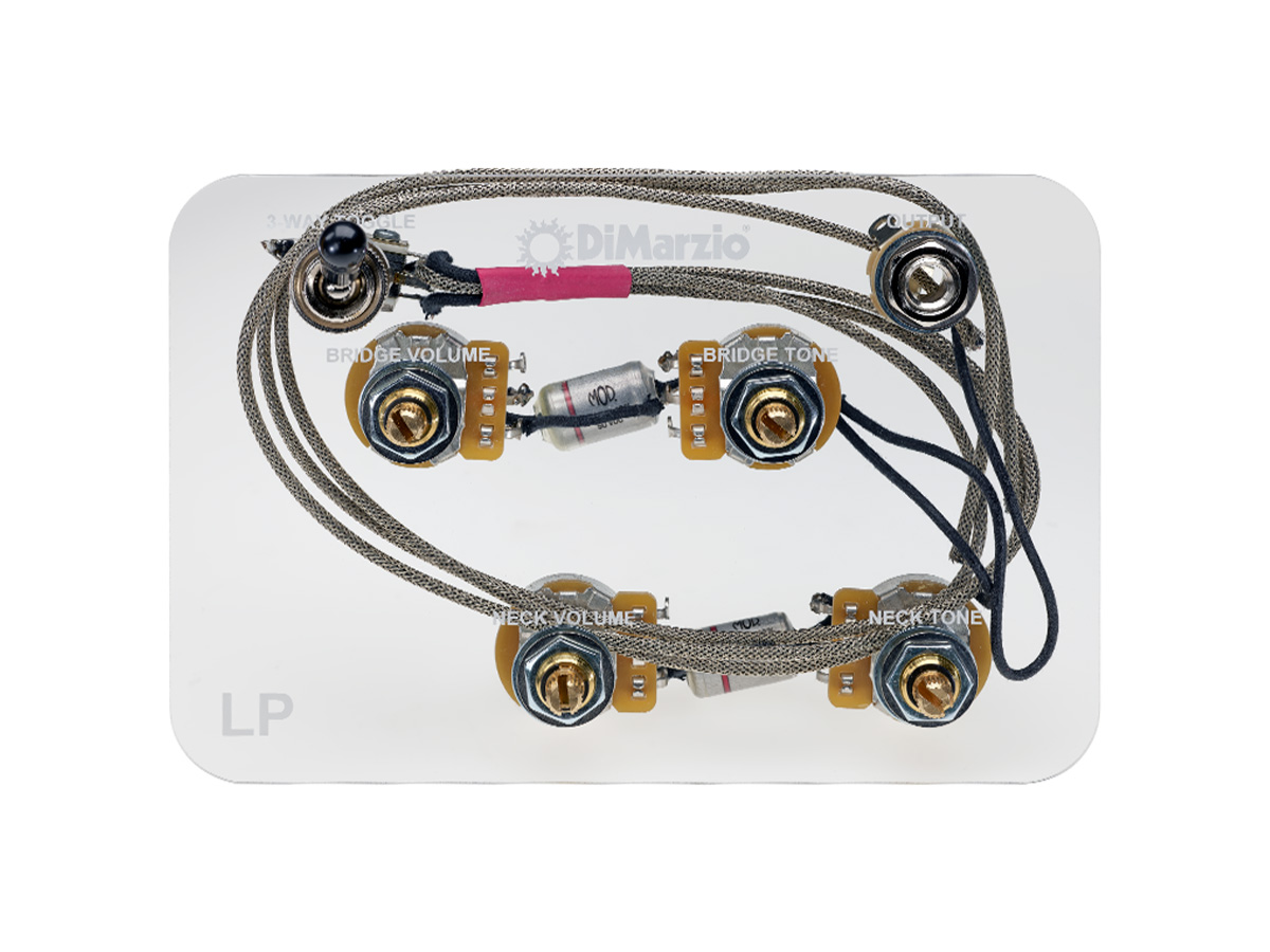 Dimarzio DIMC93 Les Paul Long Shaft Wiring Harness
