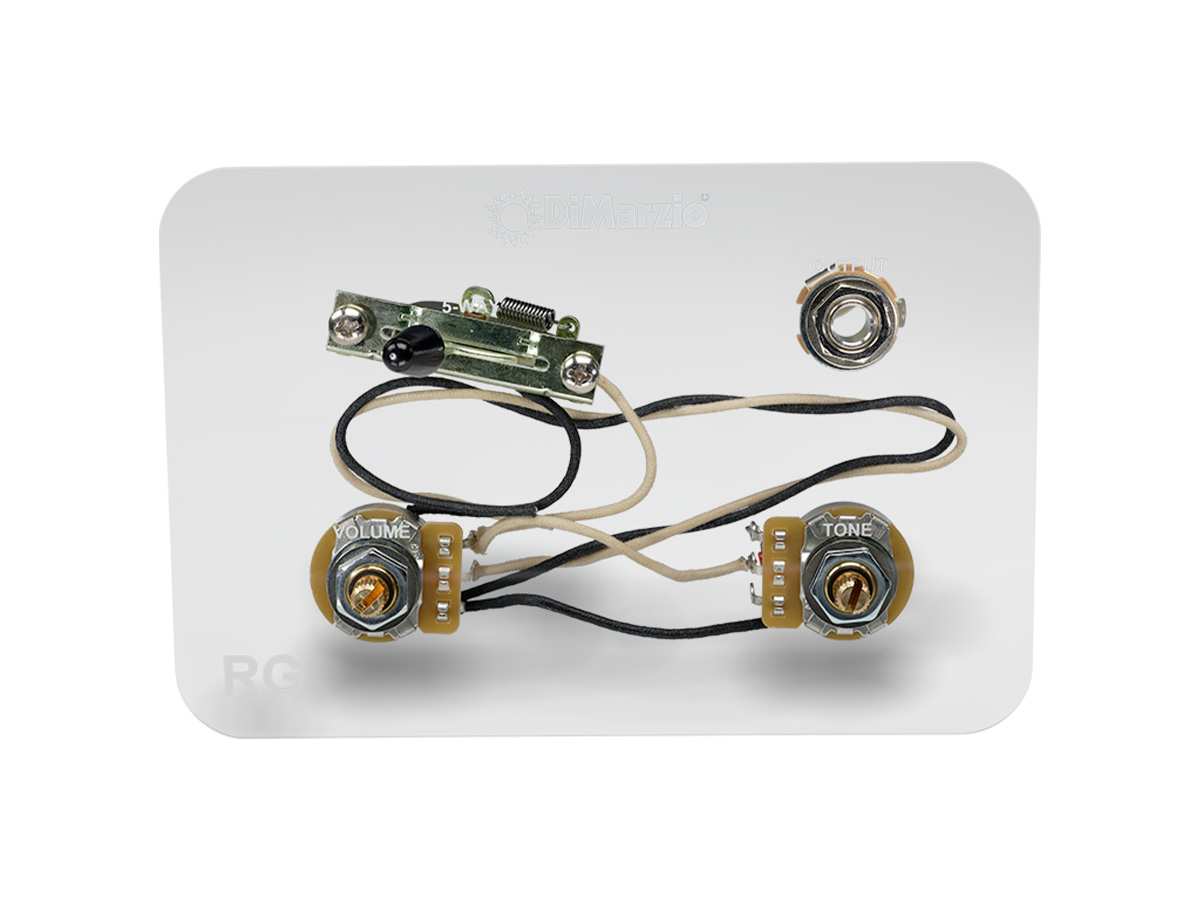 Dimarzio DIMC96 HSH Strat Split HB 2 + 4 Wiring Harness