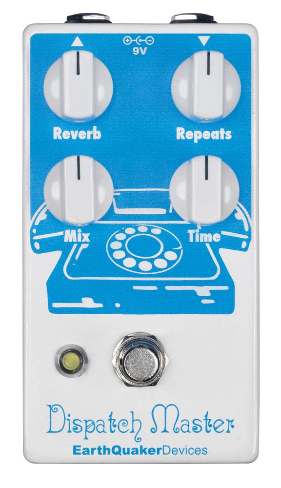 EarthQuaker Devices Dispatch Master v2 Digital Delay Pedal