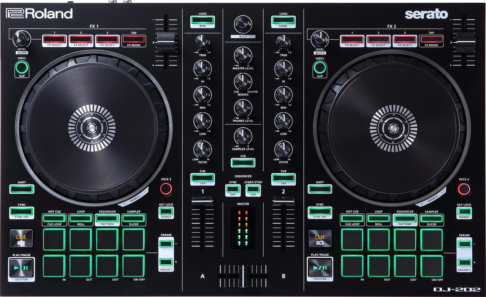 Roland DJ-202 Serato DJ Controller