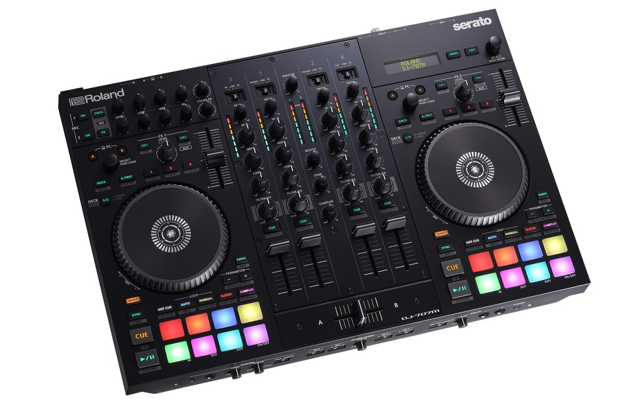 Roland DJ-707M Digital DJ Controller w/built-in Drum Machine