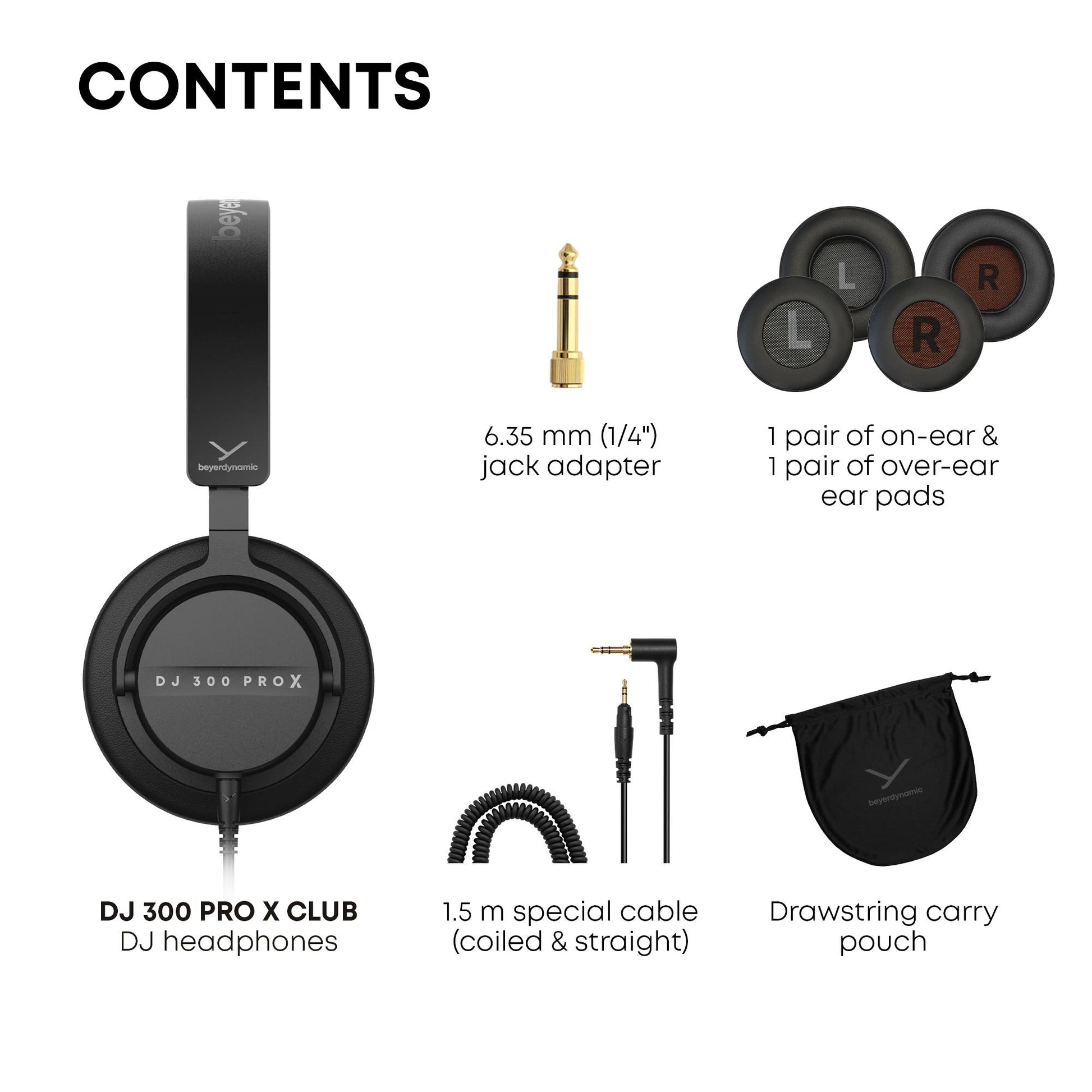 Beyerdynamic DJ 300 PRO X DJ Headphones