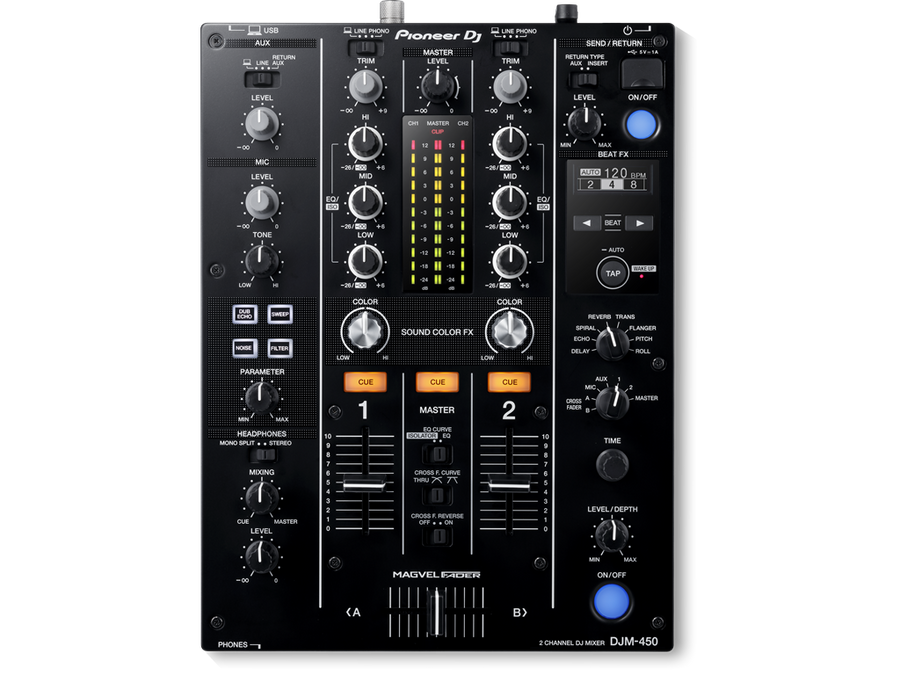 Pioneer DJM450 2 Channel DJ Mixer (DJM-450)