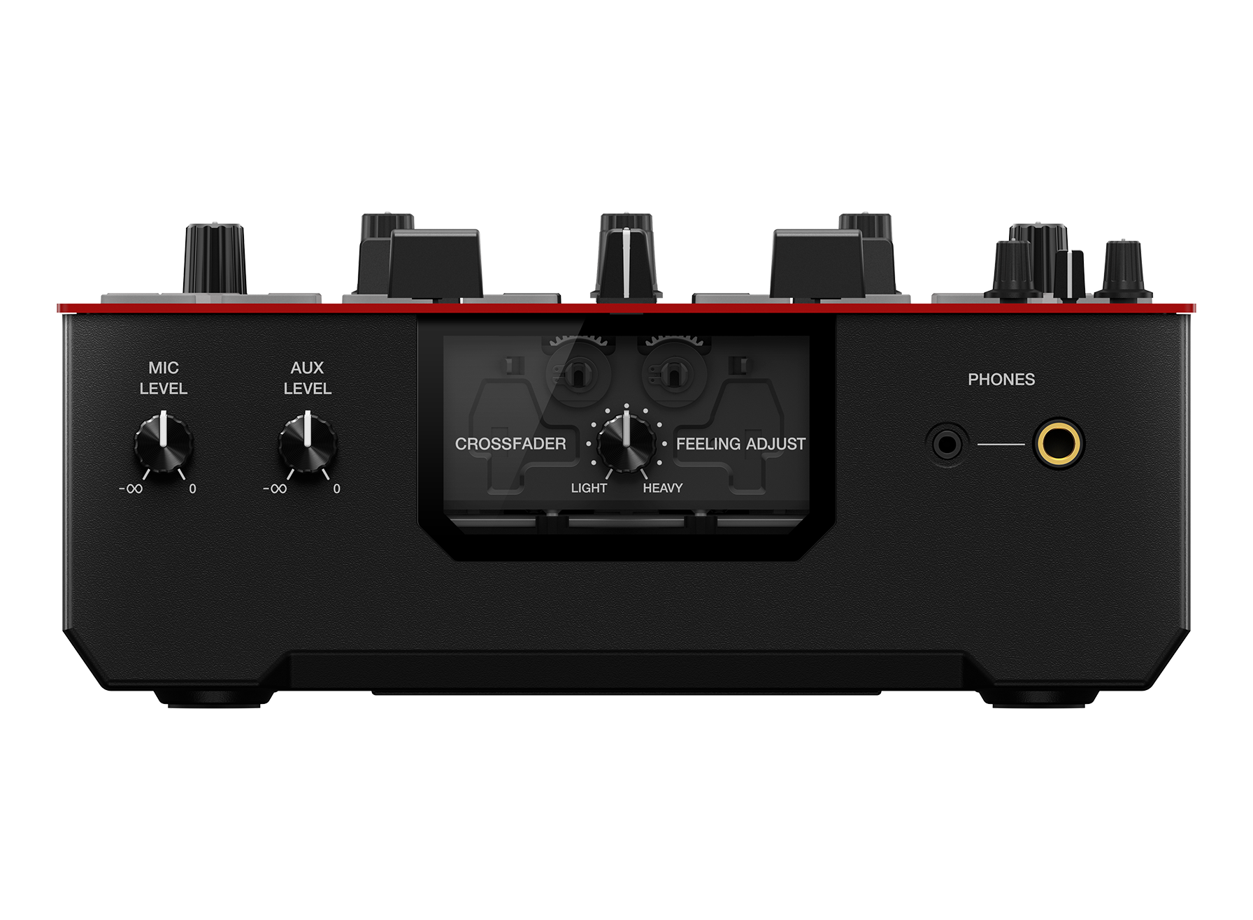 Pioneer DJ DJM-S5 Scratch-style 2-channel DJ Mixer - Gloss Red