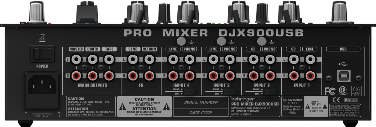 Behringer DJX900USB Professional DJ Mixer